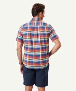 Gazman Casual Multi Check Short Sleeve Shirt - Multi Check 9 Gazman Casual Multi Check Short Sleeve Shirt - Multi Check -Cheap Gazman Store 3 46417