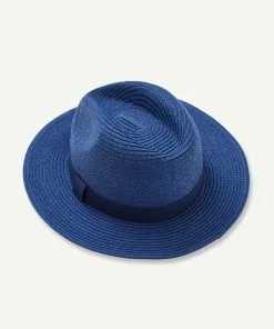 Gazman Paper Braid Safari Hat - Denim -Cheap Gazman Store 3 46850