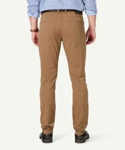 Gazman Modern Stretch 5 Pocket Pants - Tan -Cheap Gazman Store 3 48389