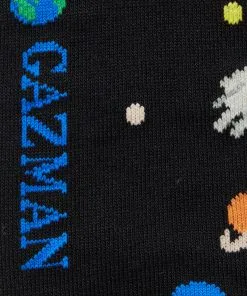 Gazman Non Tight Galaxy Sock - Black -Cheap Gazman Store 3 48687