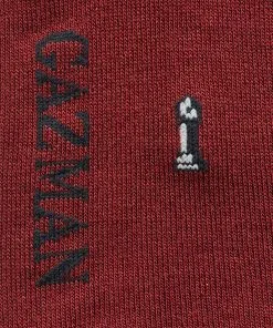 Gazman Non Tight Chess Sock - Brick -Cheap Gazman Store 3 48691