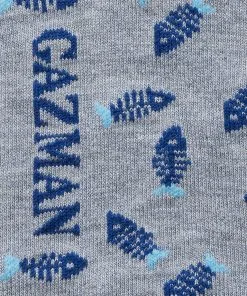 Gazman Non Tight Fish Bone Sock - Grey Marle -Cheap Gazman Store 3 48703