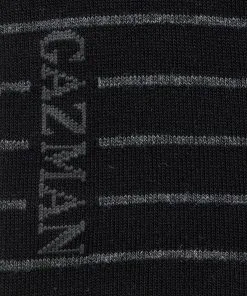 Gazman Non Tight Stripe Sock - Black 8 Gazman Non Tight Stripe Sock - Black -Cheap Gazman Store 3 48707