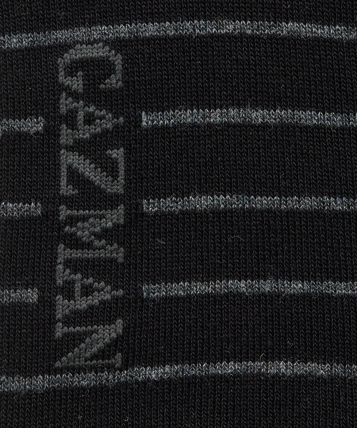 Gazman Non Tight Stripe Sock - Black 5 Gazman Non Tight Stripe Sock - Black - Image 3