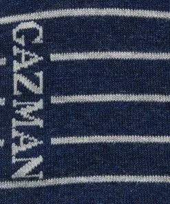 Gazman Non Tight Stripe Sock - Navy -Cheap Gazman Store 3 48715