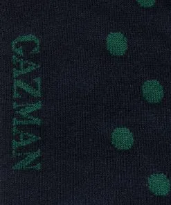Gazman Non Tight Polka Dot Sock - Navy -Cheap Gazman Store 3 48719