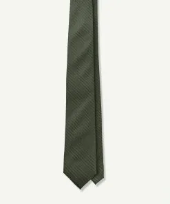 Gazman Silk Textured Plain Tie - Khaki -Cheap Gazman Store 3 49328