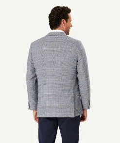 Gazman Prince Of Wales Check Sports Jacket - Multi Check -Cheap Gazman Store 3 49340