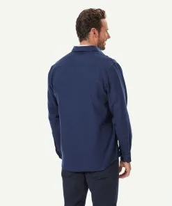 Gazman Brushed Overshirt - Navy 10 Gazman Brushed Overshirt - Navy -Cheap Gazman Store 3 49966
