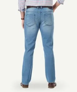 Gazman Knit Modern Fit Jeans - Washed Indigo -Cheap Gazman Store 3 014a3099 7d07 436e 8b55 f2fae361a694