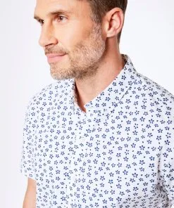 Gazman Tailored Fit Floral Short Sleeve Shirt - White 8 Gazman Tailored Fit Floral Short Sleeve Shirt - White -Cheap Gazman Store 3 05ef718a 98e1 45be b788 4789b29aa71b