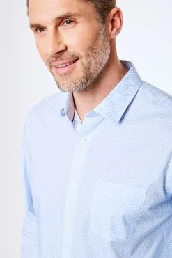 Gazman Circle Link Print Shirt - Sky Blue 8 Gazman Circle Link Print Shirt - Sky Blue -Cheap Gazman Store 3 062409f9 54b9 43ae 94a5 387f9727516e