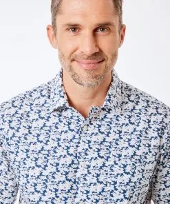 Gazman Casual Floral Print Short Sleeve Shirt - Navy -Cheap Gazman Store 3 23f2a793 0430 45c9 b8c9 4775cfb08bec