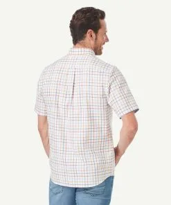 Gazman Easy Care Oxford Check Short Sleeve Shirt - Multi Check -Cheap Gazman Store 3 2eaae545 14e6 41dc b901 025609775a80