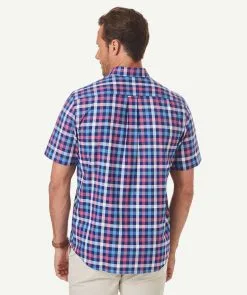 Gazman Easy Care Box Check Short Sleeve Shirt - Multi Check -Cheap Gazman Store 3 5aae7f8d b59e 4bdd 9c4e 924e0ba310b0