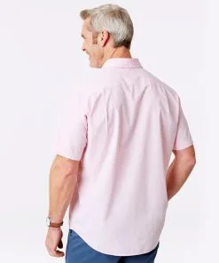 Gazman Casual Plain Short Sleeve Shirt - Pink -Cheap Gazman Store 3 849da3e2 019a 45e9 a405 49eb7c394d62