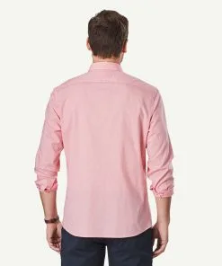 Gazman Tailored Featherweight Gingham Long Sleeve Shirt - Flamingo -Cheap Gazman Store 3 973c3be7 4a61 48ee 8862 940f74439ec3