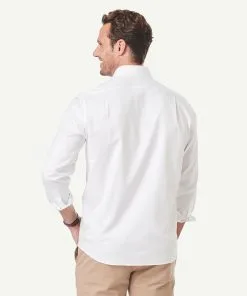 Gazman Classic Plain Twill Long Sleeve Shirt - White 8 Gazman Classic Plain Twill Long Sleeve Shirt - White -Cheap Gazman Store 3 cd63400e 428d 4eb4 a054 426990a0b5e1