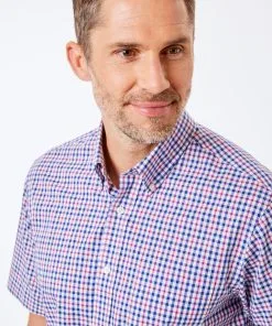 Gazman Easy Care Multi Check Short Sleeve Shirt - Multi Check -Cheap Gazman Store 3 f14261cc a7f0 46bf 8e56 04cb0fc49788