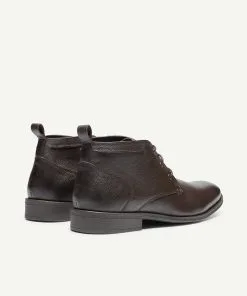 GAZMAN Leather Desert Boot - Chocolate -Cheap Gazman Store 4 43107