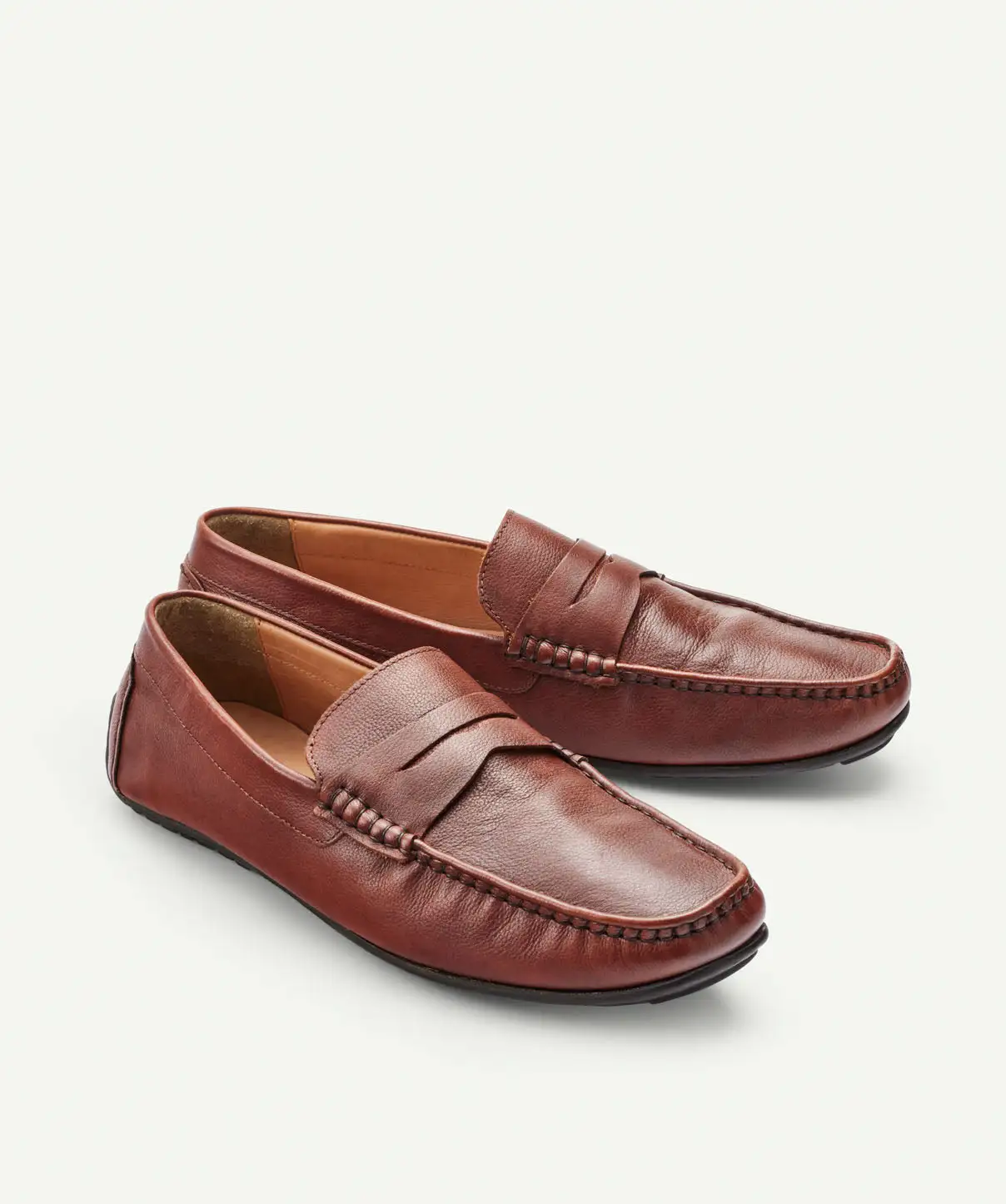 Gazman Leather Driving Shoe - Tan 6 Gazman Leather Driving Shoe - Tan - Image 4