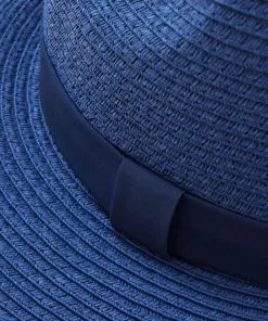 Gazman Paper Braid Safari Hat - Denim -Cheap Gazman Store 4 46851