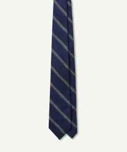 Gazman Textured Stripe Tie - Khaki -Cheap Gazman Store 4 47481