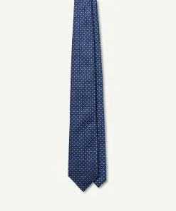 Gazman Silk Geo Floral Tie - Blue -Cheap Gazman Store 4 47484