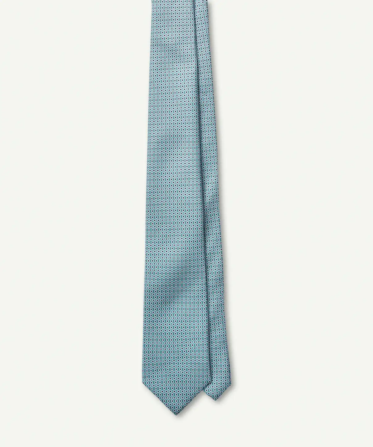 Gazman Silk Textured Stripe Tie - Palm 5 Gazman Silk Textured Stripe Tie - Palm - Image 3