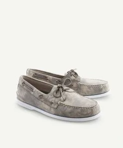 Gazman Sperry A/O 2-Eye Nubuck - Khaki -Cheap Gazman Store 4 48213