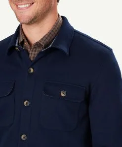 Gazman Comfort Shacket - Navy 11 Gazman Comfort Shacket - Navy -Cheap Gazman Store 4 48369