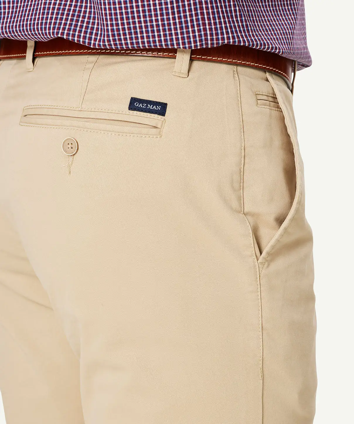 Gazman Modern Chino Pants - Camel 6 Gazman Modern Chino Pants - Camel - Image 4
