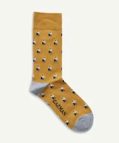 Gazman Non Tight Owl Sock - Mineral Yellow 9 Gazman Non Tight Owl Sock - Mineral Yellow -Cheap Gazman Store 4 48700