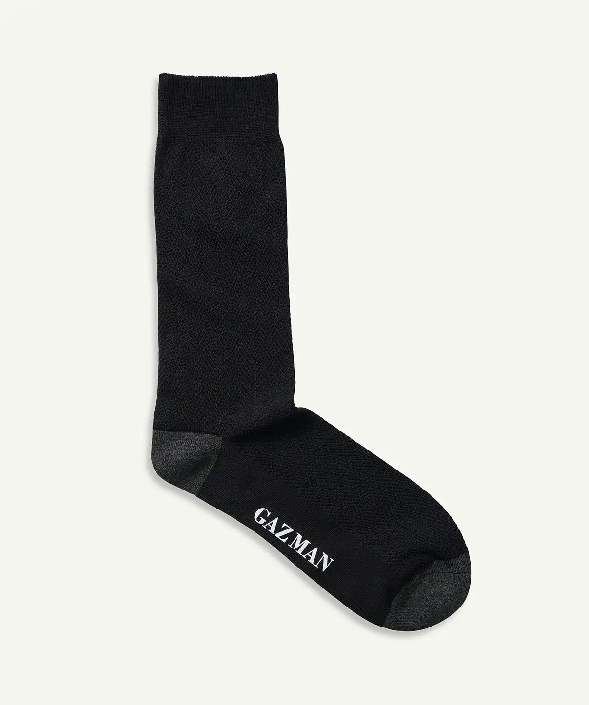 Gazman Textured Sock - Black 6 Gazman Textured Sock - Black - Image 4