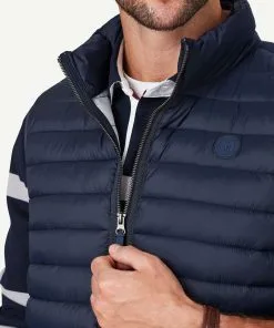 Gazman Lightweight Puffer Vest - Navy -Cheap Gazman Store 4 48863
