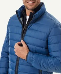 Gazman Lightweight Puffer Jacket - Denim 11 Gazman Lightweight Puffer Jacket - Denim -Cheap Gazman Store 4 49732