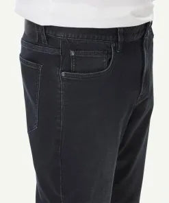 Gazman Merricks Knit Modern Fit Jeans - Black -Cheap Gazman Store 4 49793