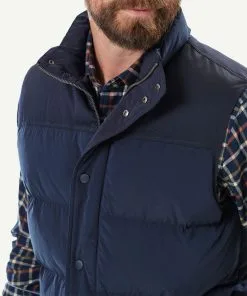 Gazman Wilmot Panel Vest - Navy -Cheap Gazman Store 4 50065