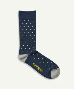 Gazman Non Tight Cushion Dot Sock - Navy -Cheap Gazman Store 4 15dcd621 38de 42aa 8f9c db195efb7aaf