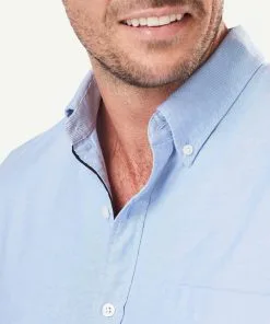 Gazman Casual Oxford Long Sleeve Shirt - Sky Blue 9 Gazman Casual Oxford Long Sleeve Shirt - Sky Blue -Cheap Gazman Store 4 1877cff5 28c8 4c23 9e9c 4cf2fcd532bb