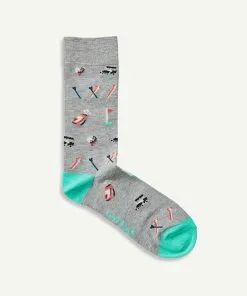 Gazman Non Tight On The Green Sock - Grey Marle -Cheap Gazman Store 4 3f6bc1e9 30fe 4981 a9c9 7ce46e0da455