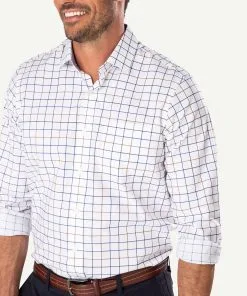 Gazman Easy Care Twill Check Long Sleeve Shirt - White 9 Gazman Easy Care Twill Check Long Sleeve Shirt - White -Cheap Gazman Store 4 7340f561 15ab 4f0d 8aa9 fd4a194d85c2