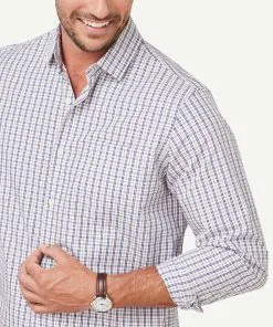 Gazman Easy Care Multi Check Long Sleeve Shirt - Multi Check -Cheap Gazman Store 4 9472884c 8c78 4d05 9271 5b476aea0ed5