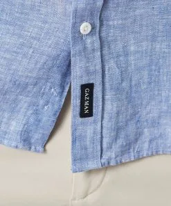 Gazman Linen Plain Long Sleeve Shirt - Nightshade -Cheap Gazman Store 4 aa608216 1f5a 4629 97be fe63b4b21e5b