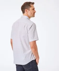 Gazman Dash Print Short Sleeve Shirt - White -Cheap Gazman Store 4 c2931e80 762b 491a 844d 5c5bd4b0a150