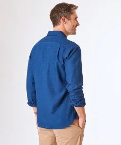 Gazman Tailored Fit Double Pocket Denim Shirt - Indigo -Cheap Gazman Store 4 cf000711 4826 4f02 a307 a55d3846280d