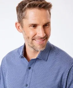 Gazman Easy Care Oxford Check Shirt - Navy 9 Gazman Easy Care Oxford Check Shirt - Navy -Cheap Gazman Store 4 e75036d2 0121 4514 8c57 5acf65b27c13