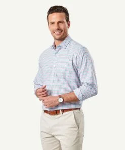 Gazman Easy Care Multi Check Long Sleeve Shirt - Pink 11 Gazman Easy Care Multi Check Long Sleeve Shirt - Pink -Cheap Gazman Store 5 46074