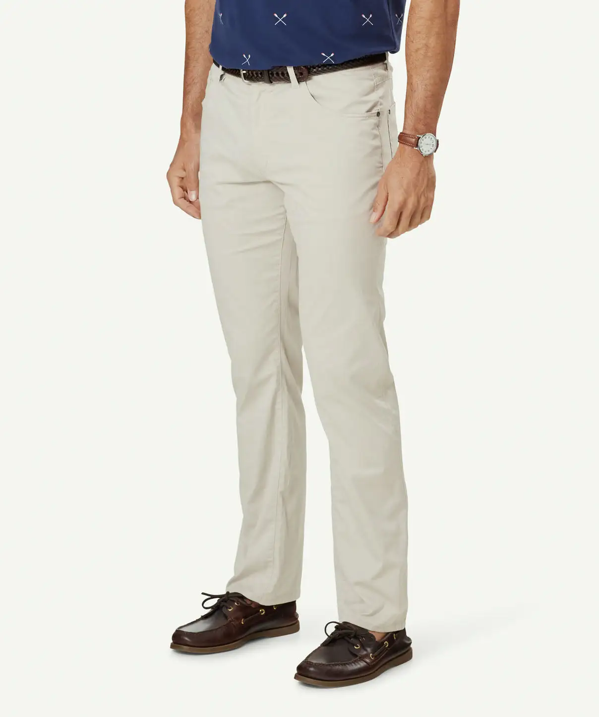 Gazman Featherweight Five Pocket Pants - Putty 6 Gazman Featherweight Five Pocket Pants - Putty - Image 5