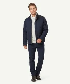 Gazman Modern Quilted Jacket - Navy -Cheap Gazman Store 5 49691